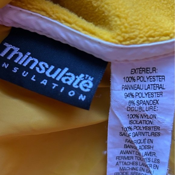 L.L Bean Yellow Quilted Packable Jacket Women’s Sz M - Picture 5 of 6